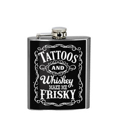 Tatouages & Whiskey ( Flasque )