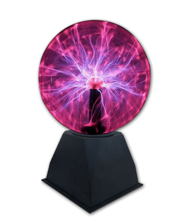 Plasma Ball ( 8" ) Pink