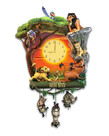Bradford Exchange Horloge Animée Le Roi Lion ( Disney )