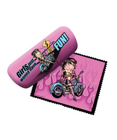 Betty Boop ( Eyeglass Case )  Motorbike