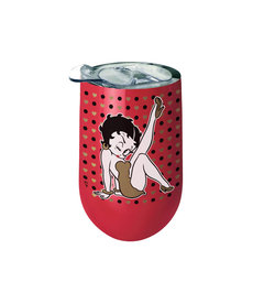 Betty Boop ( Glass with Lid )