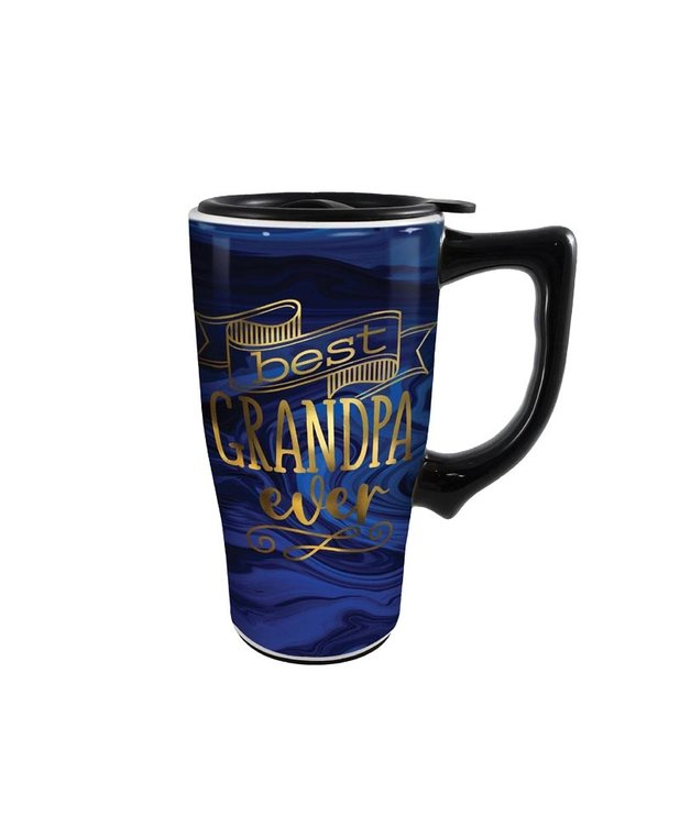 Best Grandpa ( Ceramic Travel Mug )