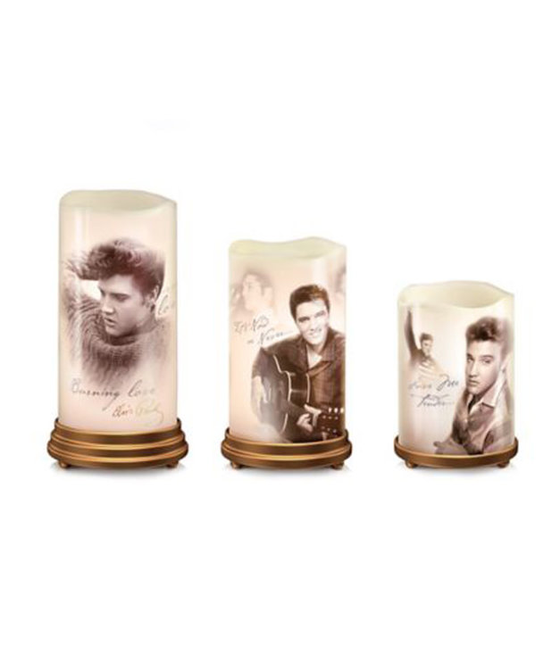 Elvis Elvis Presley ( Set of candles )