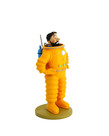 Tintin ( Figurine en Résine 12 cm ) Haddock Cosmonaute