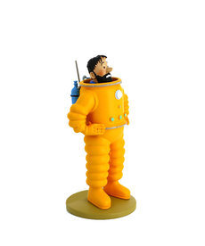 Tintin ( Figurine en Résine 12 cm ) Haddock Cosmonaute