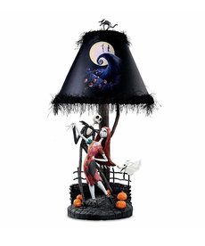 The Nightmare Before Christmas L'étrange Noël de monsieur Jack  ( Lampe ) Jack & Sally