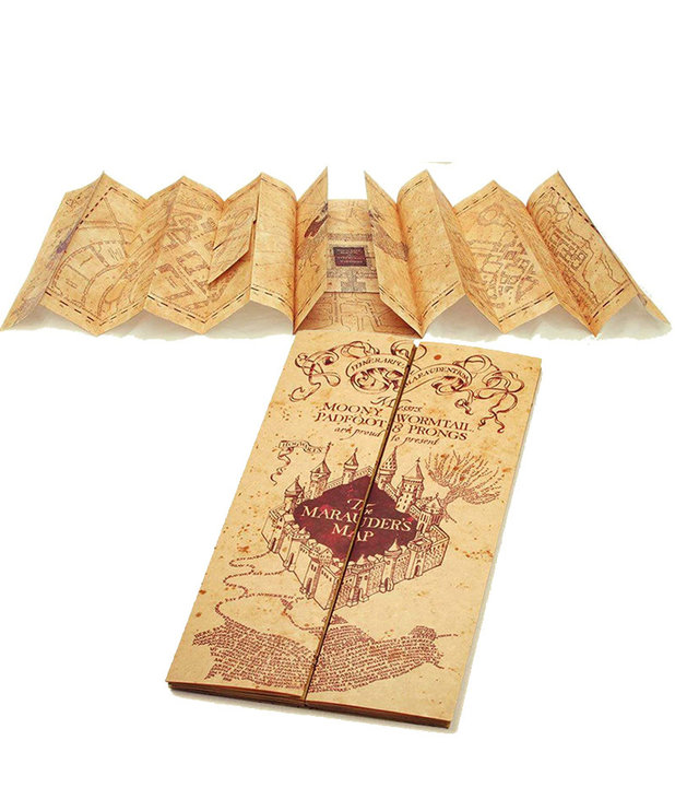 Noble Collection The Marauder's Map ( Harry Potter )