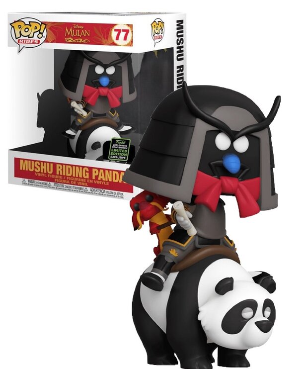 Mushu Riding Panda 77 ( Funko Pop ) Mulan