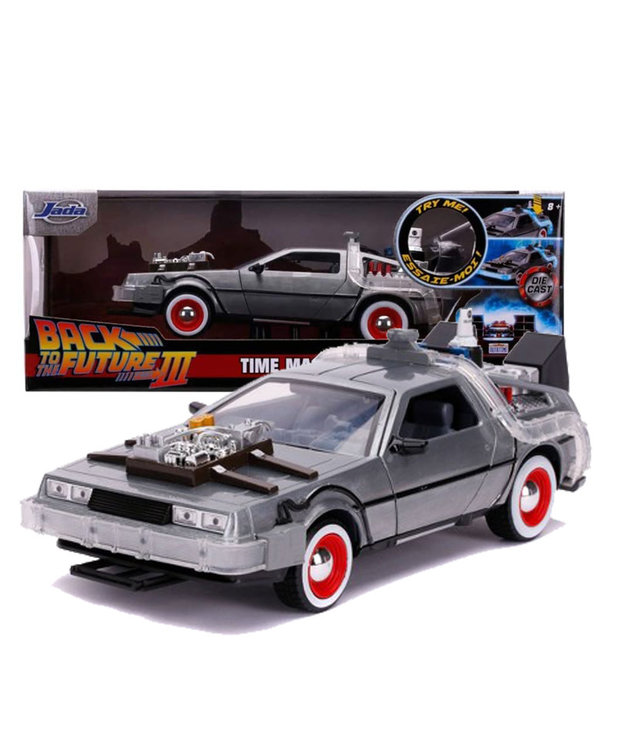Back To The Future 3 ( Die Cast 1: 24 ) Time Machine