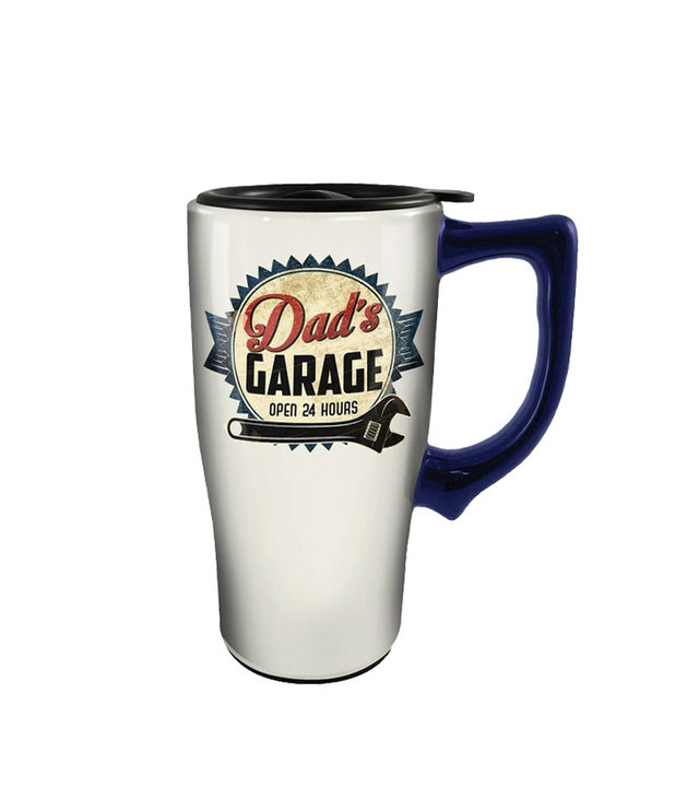 Dad's Garage ( Ceramic Travel Mug )