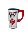 Betty Boop Betty Boop  ( Ceramic Travel Mug ) All This & Brains Too !