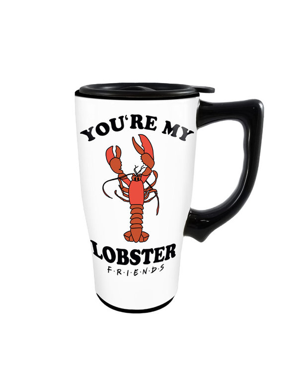 Friends ( Ceramic Travel Mug ) You're my Lobster