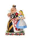 Disney ( Figurine Disney Traditions ) La Reine de Coeur & Alice