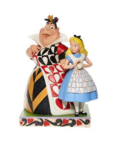 Disney ( Disney Traditions Figurine ) Queen of Hearts & Alice