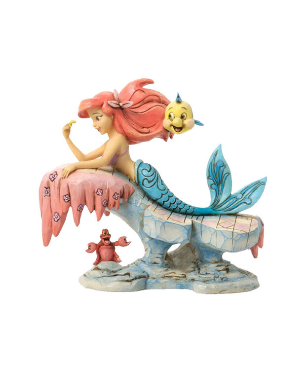 Disney ( Disney Traditions Figurine )  Ariel & Friends