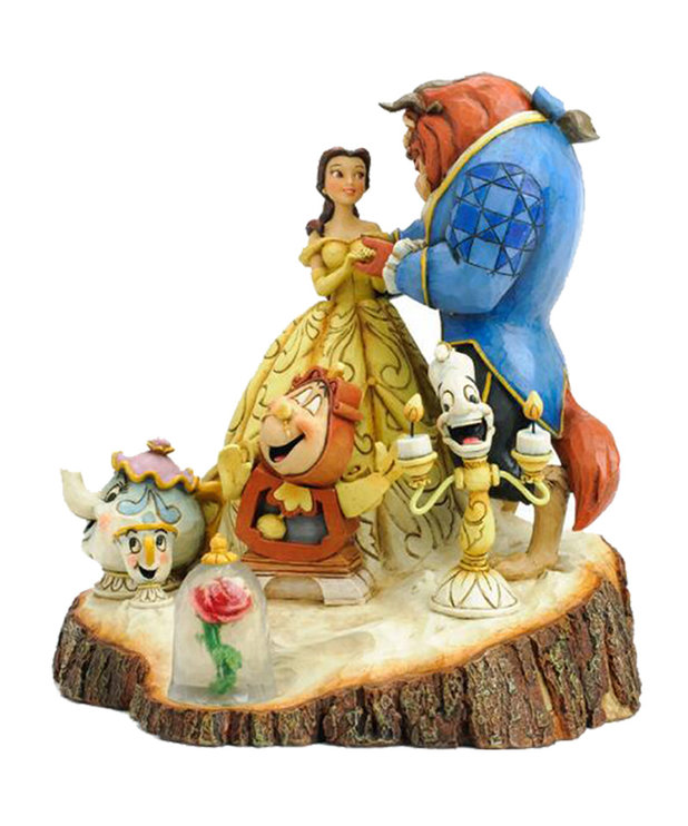 Disney Disney ( Disney Traditions Figurine ) Beauty and The Beast & Friends
