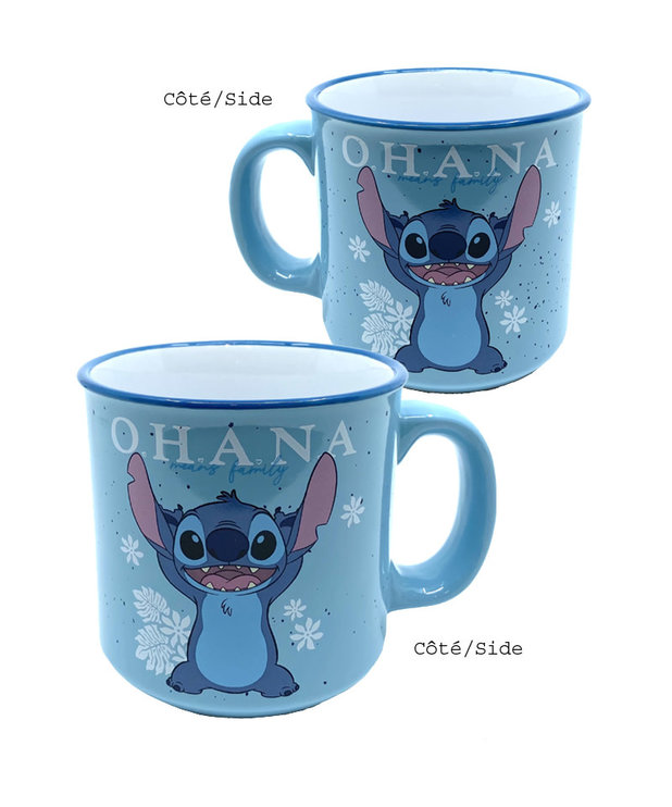 Disney ( Mug ) Stitch Ohana Means Family