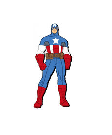 Marvel ( Aimant ) Capitaine America