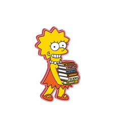 Simpsons ( Magnet ) Lisa Books