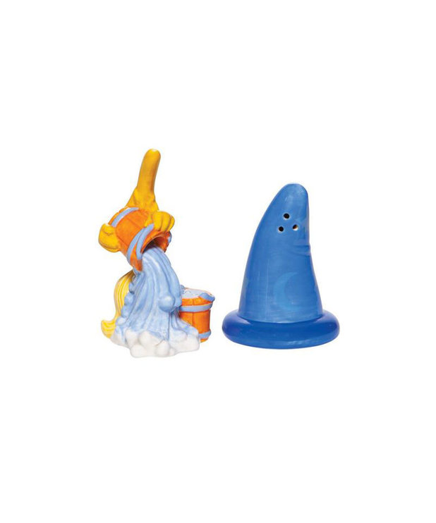Disney ( Salt & Pepper ) Sorcerer Hat & Broom