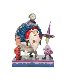 Figurine Lock, Shock, Barrel et Père Noël ( Disney )