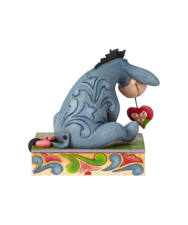 Disney ( Figurine Disney Traditions ) Bourriquet avec Coeur sur une Ficelle
