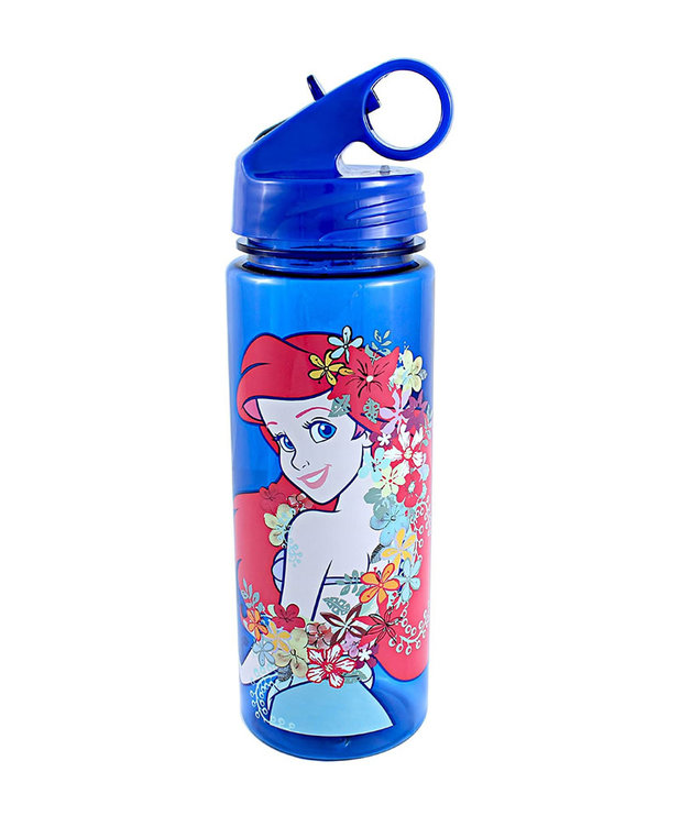 Disney ( Acrylic Bottle ) Ariel Flowers