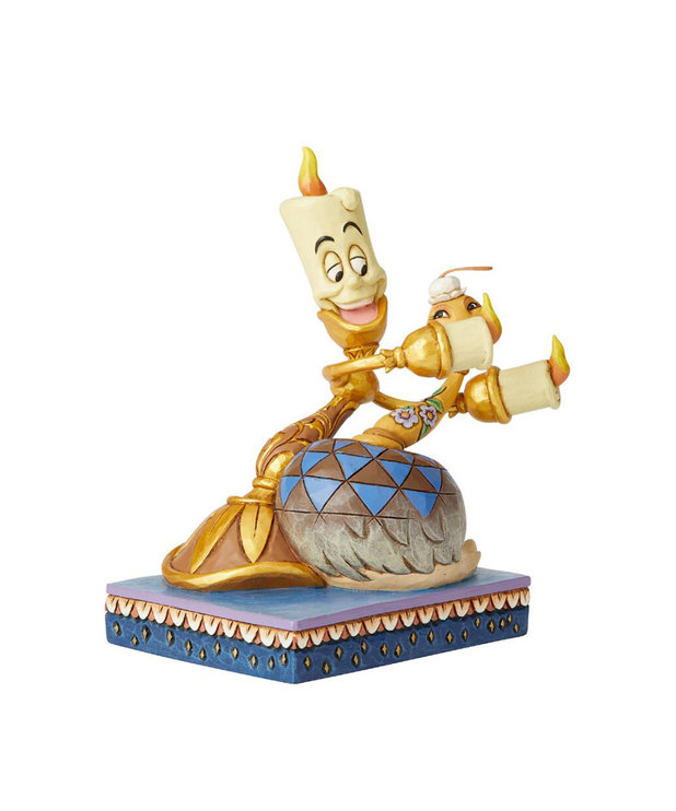 Disney traditions Disney ( Disney Traditions Figurine ) Lumiere & Feather Duster