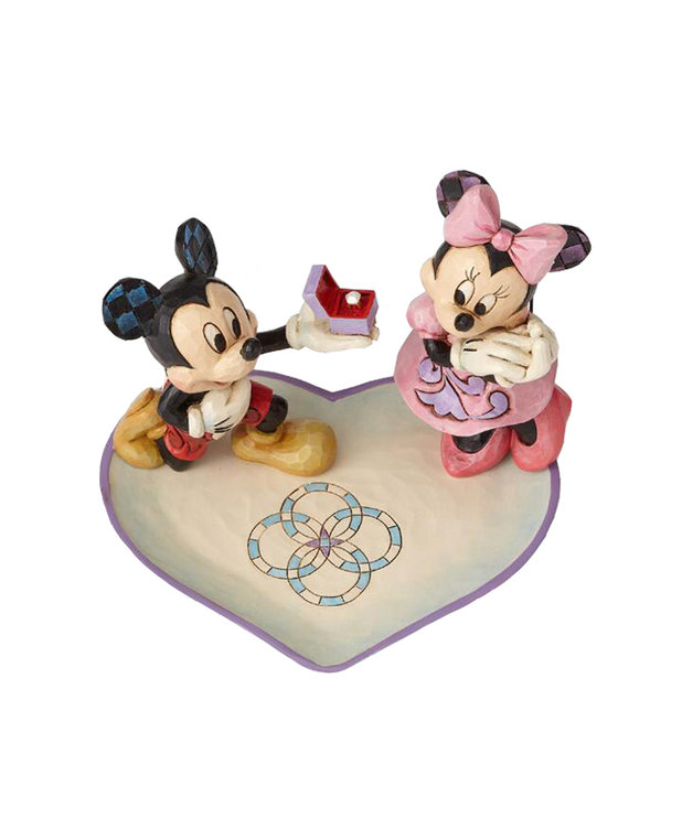 Disney Disney ( Disney Traditions Figurine ) Mickey & Minnie Ring