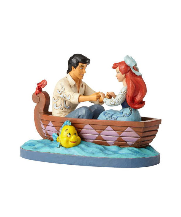 Disney ( Disney Traditions Figurine ) Eric & Ariel