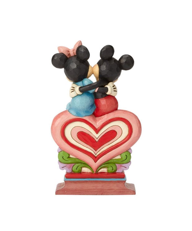 Disney Disney ( Disney Traditions Figurine ) Mickey & Minnie Heart