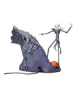 The Nightmare Before Christmas ( Grand Jester Studios Figurine ) Jack & Zero