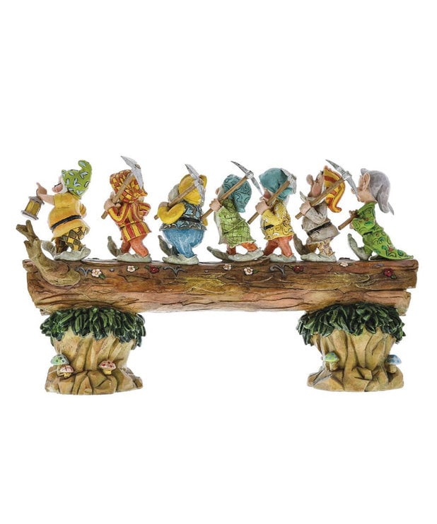 Disney traditions Disney ( Figurine Disney Traditions ) Sept Nains Branche D'arbre