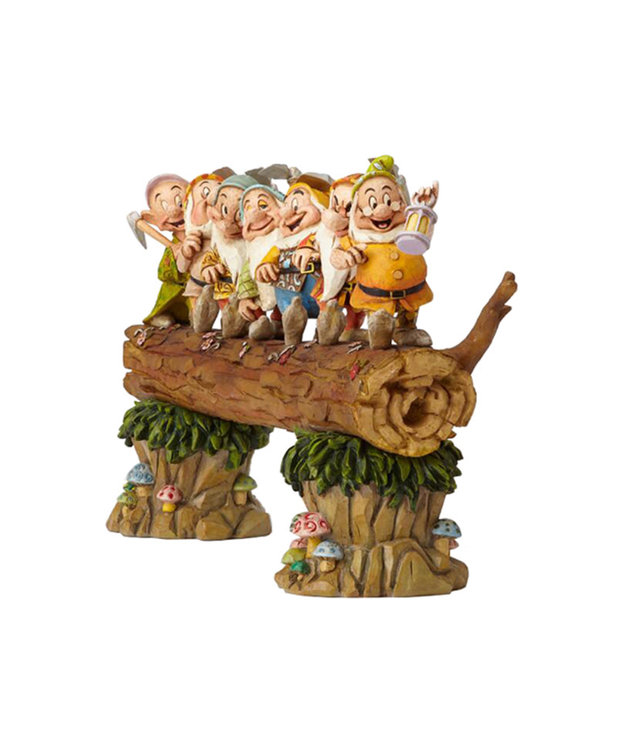 Disney traditions Disney ( Figurine Disney Traditions ) Sept Nains Branche D'arbre