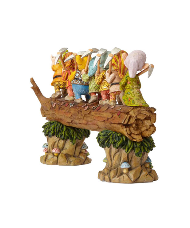 Disney traditions Disney ( Figurine Disney Traditions ) Sept Nains Branche D'arbre