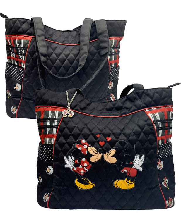 Bradford Exchange Mickey and Minnie Bradford Exchange Handbag ( Disney ) Kiss