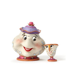 Disney traditions Figurine Mrs. Samovar & Chip ( Disney )