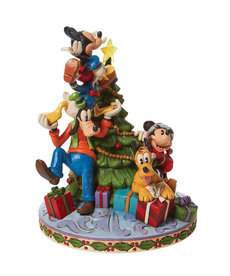 Disney ( Disney Traditions Figurine ) Mickey & Friends Christmas Tree