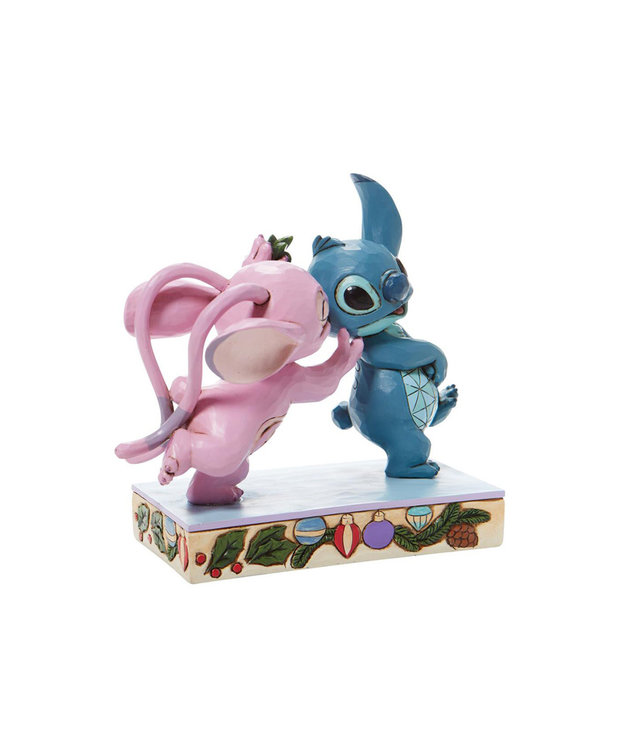 Disney ( Disney Traditions Figurine ) Angel Stitch Kiss