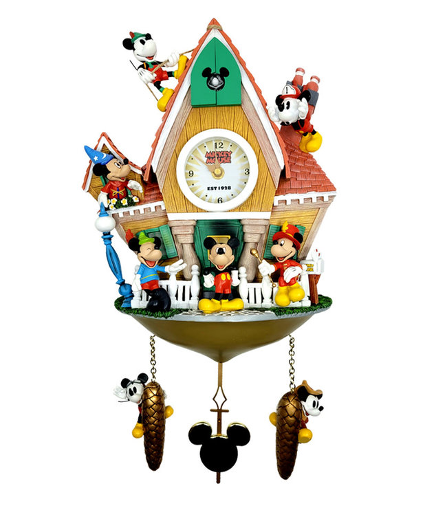 Bradford Exchange Disney ( Animated Clock ) Mickey & Friends