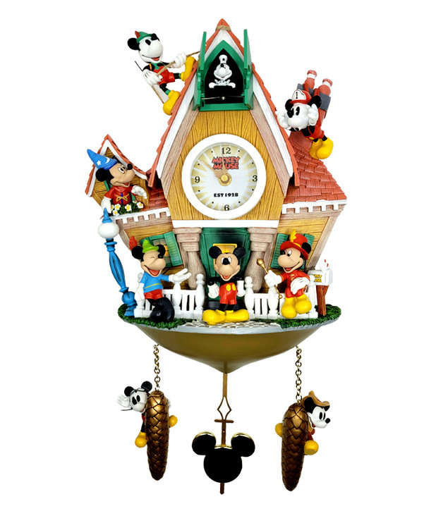 Bradford Exchange Disney ( Animated Clock ) Mickey & Friends