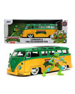 Teenage Mutant Ninja Turtles ( Voiture De Collection En Métal 1:24 ) Leonardo & 1962 Volkswagen Bus