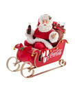 Coca-Cola ( Figurine ) Père Noël avec Traîneau