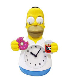 Simpsons ( Horloge 3D ) Homer Simpson