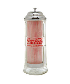 Coca-Cola ( Distributeur de Paille ) Délicieux et Rafraichissant