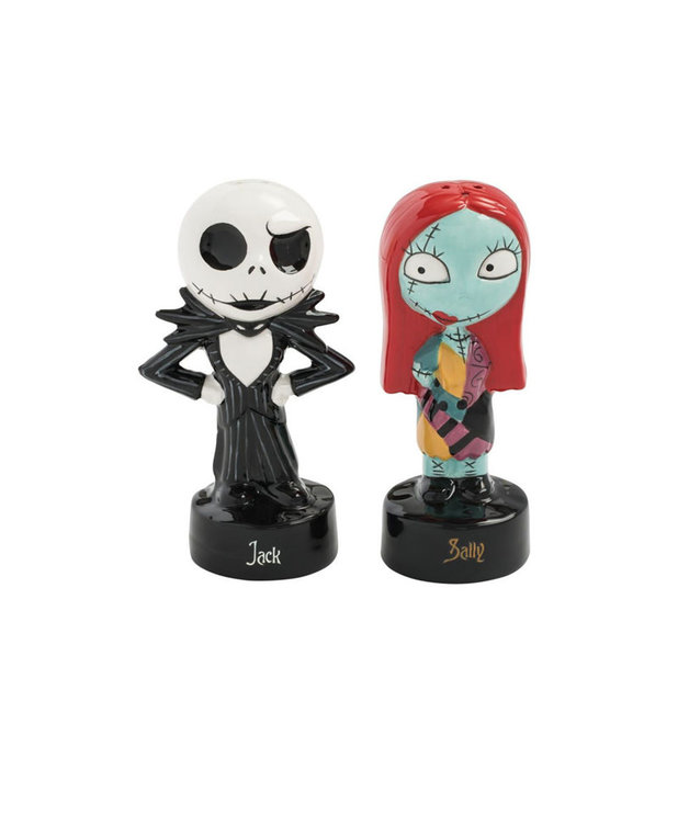 Vandor Jack & Sally Salt and Pepper Bioworld ( Disney )