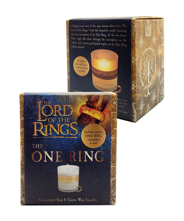 The Lord Of The Rings ( Candle With Ring )