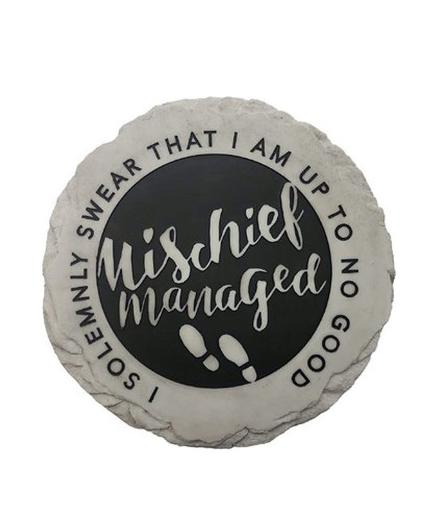 Mischief Managed Decorative Resin Stone ( Harry Potter )