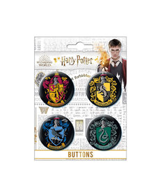 Harry Potter ( Buttons Pins ) 4 Houses