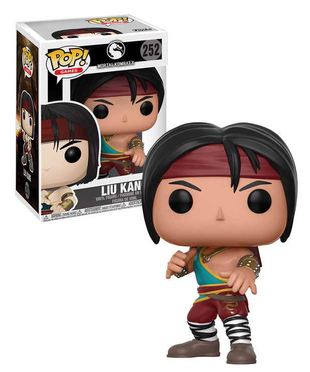 Mortal Kombat X 252 ( Funko Pop ) Liu Kang